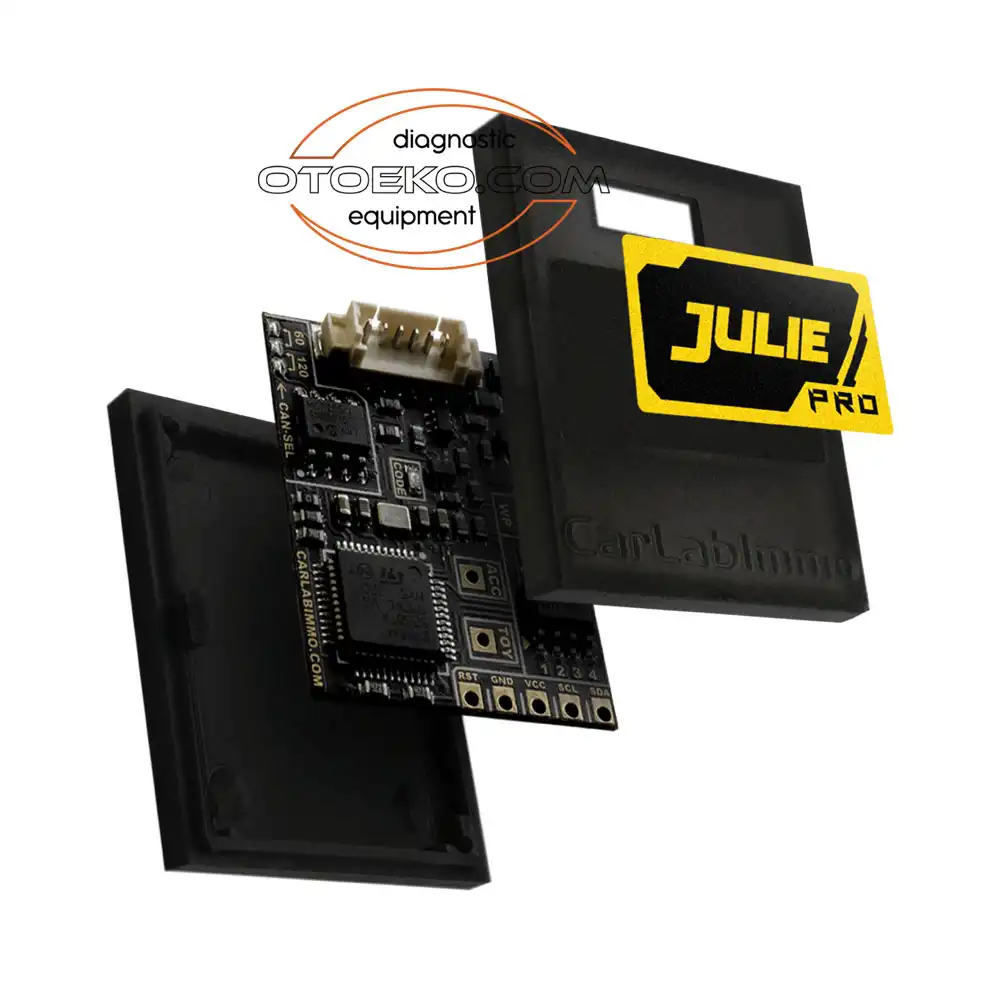 كابل ووصلة الفحص والتشخيص الصناعية Julie™ PRO İmmo Off & ESL / ELV Emülatörü (Otoeko) عالية الاعتمادية - 9